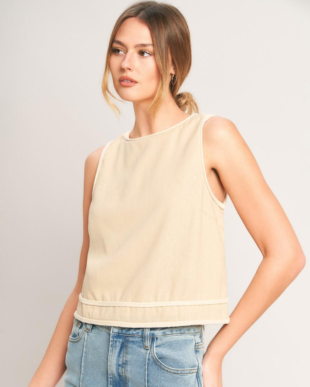 Elevated Essential Woven Top