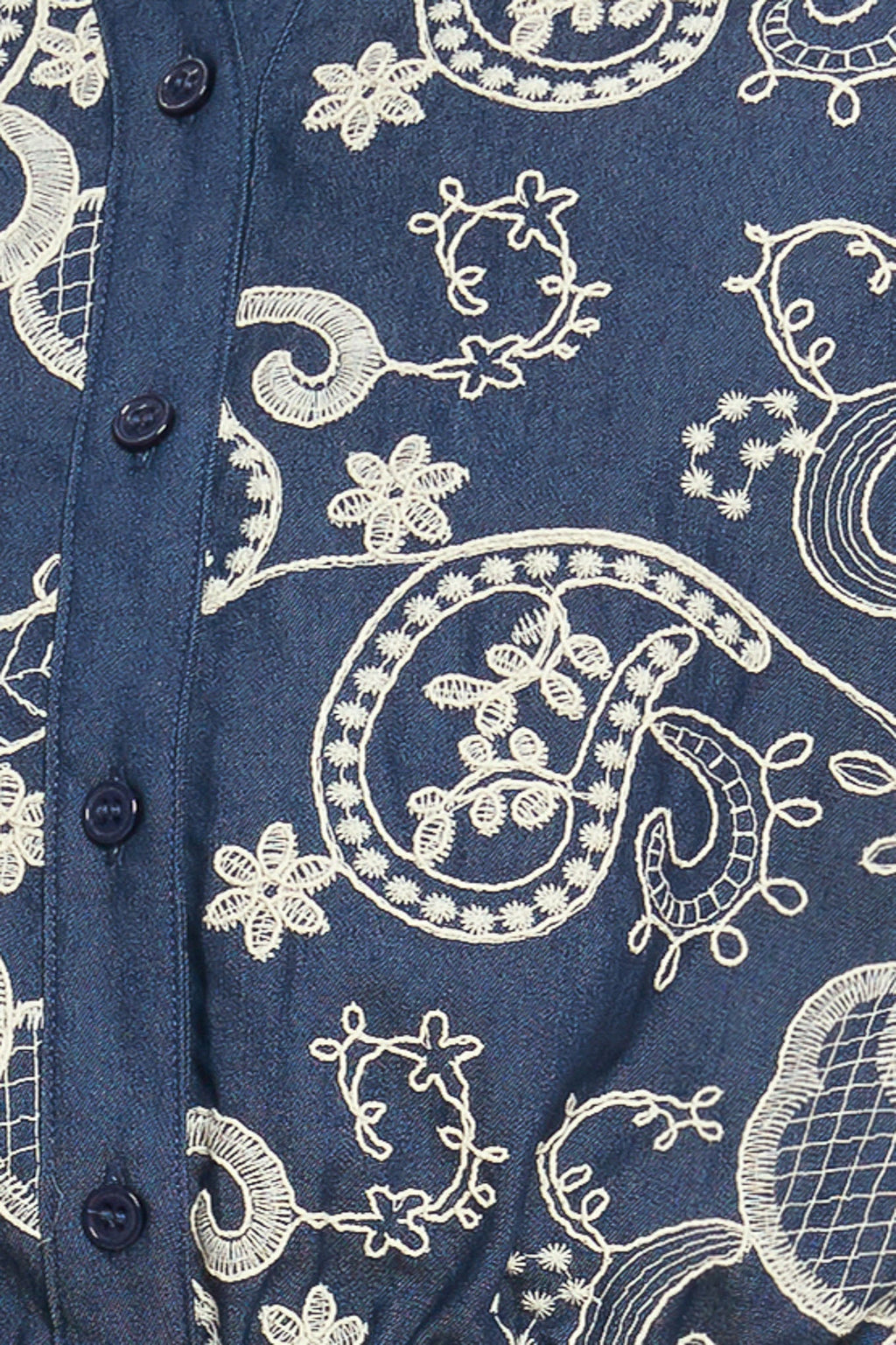 Handcrafted Feel Embroidery Top