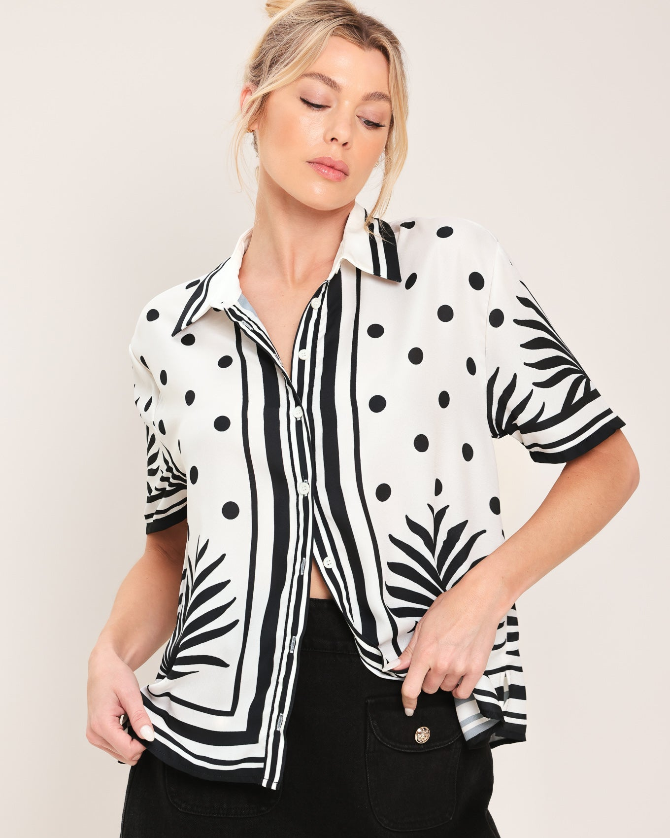 Vintage Resort Woven Top