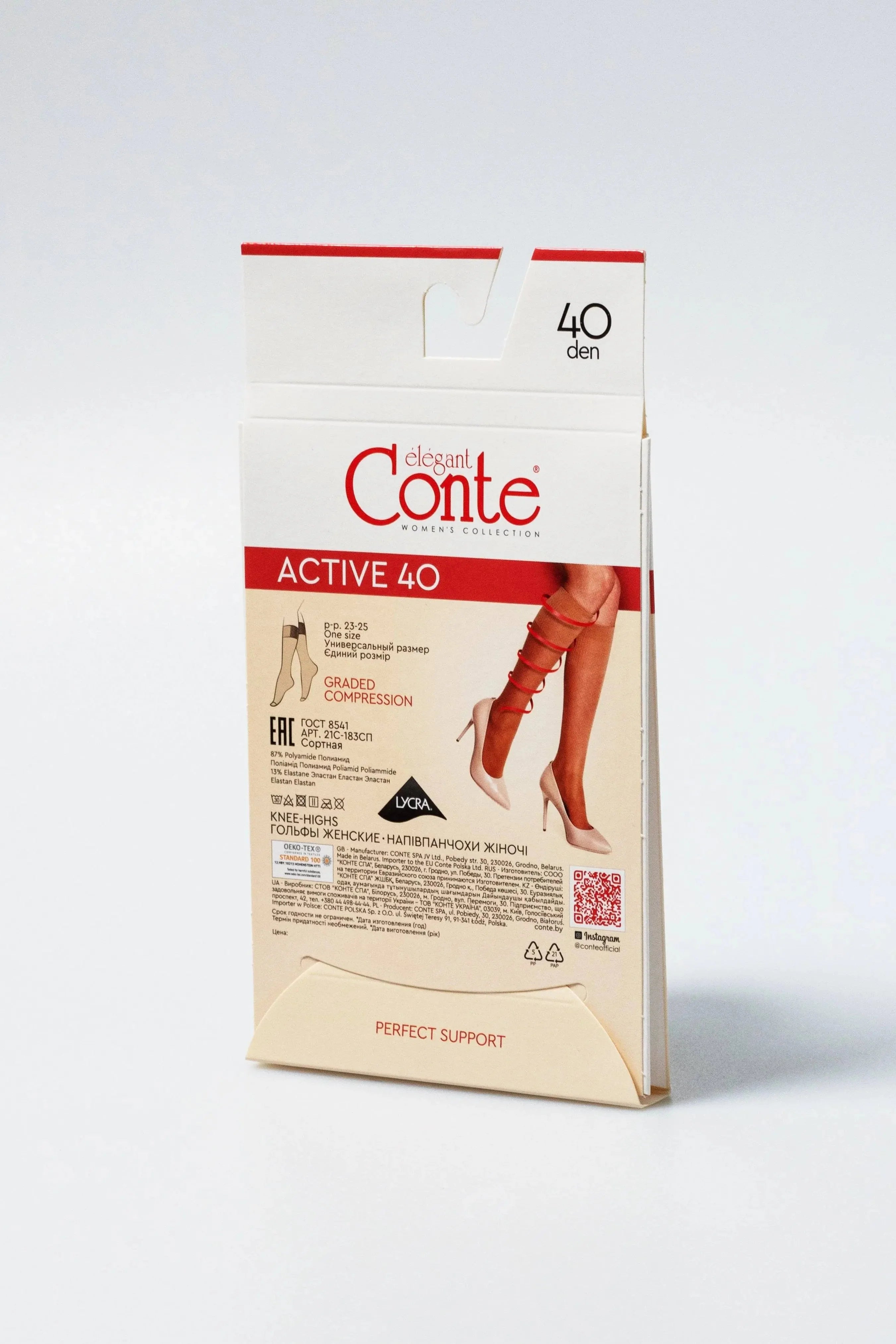 Knee Highs Conte Active 40 Den