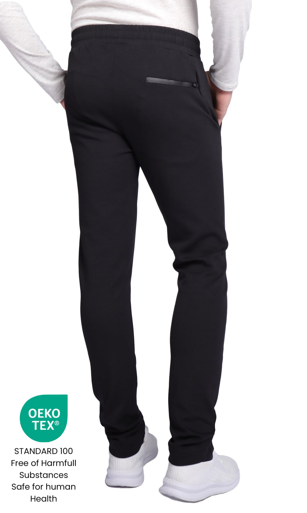 SCR Classic Athleisure Pant Tapered Black | Tall