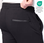 SCR Classic Athleisure Pant Tapered Black | Tall