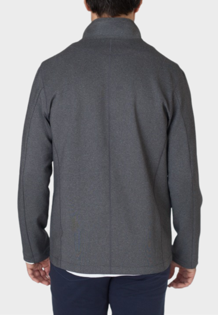 In-Flight Stretch Blazer | Charcoal Gray