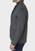 In-Flight Stretch Blazer | Charcoal Gray