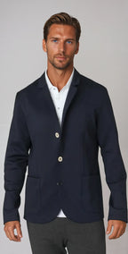 In-Flight Stretch Blazer | Navy