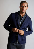 In-Flight Stretch Blazer | Navy