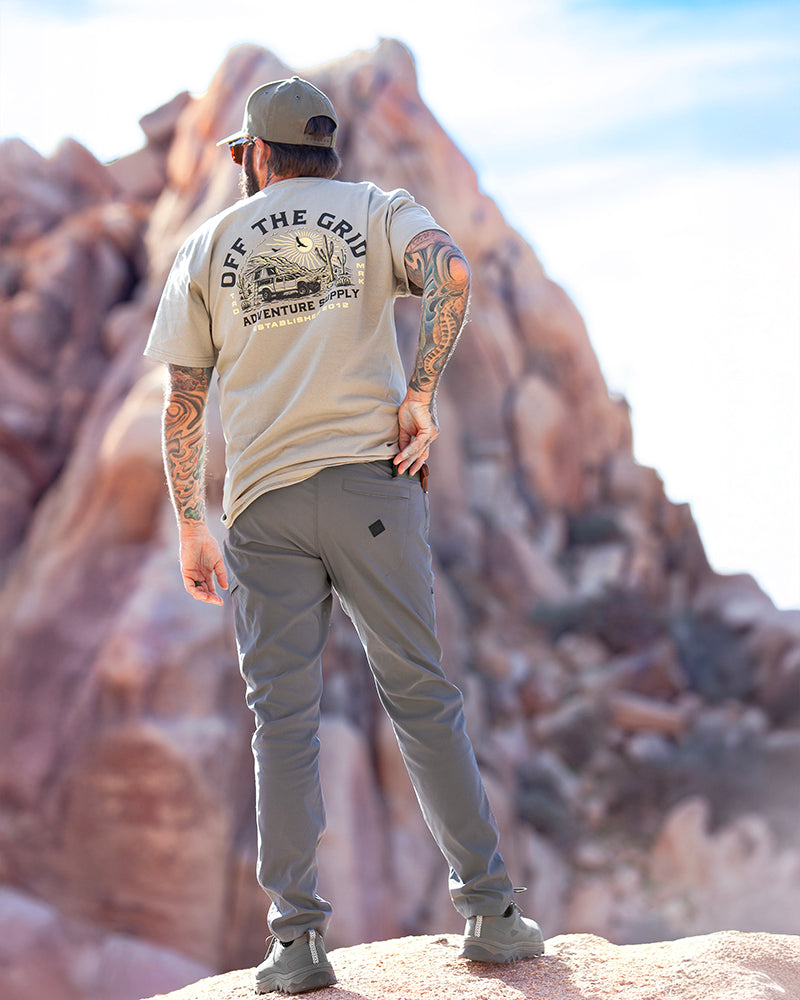 Lancer Taper Fit Pant | Iron Gate