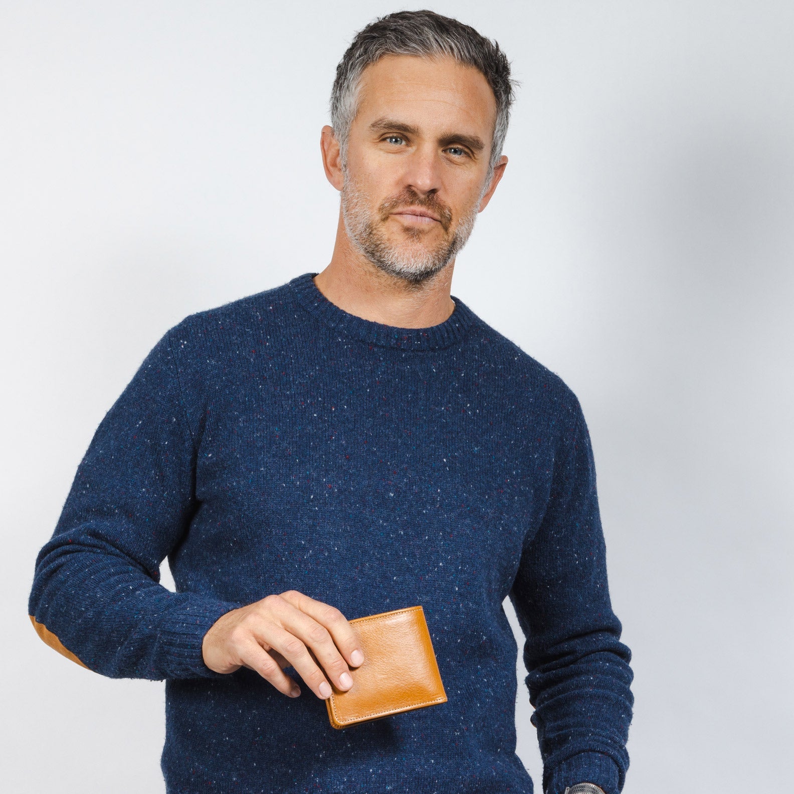 Large Billfold Wallet with RFID Protection | Natural