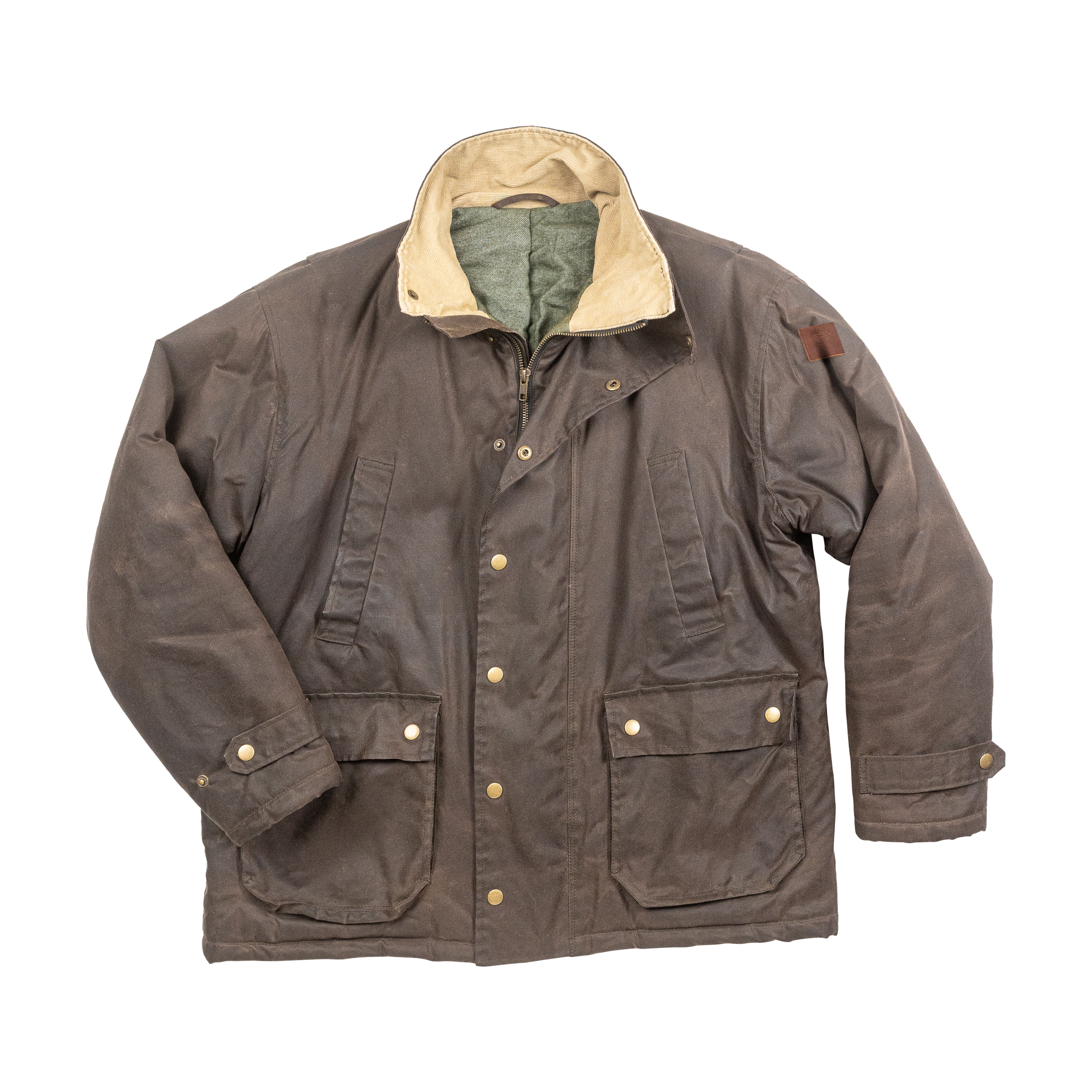 Copperas Waxed Jacket | Chocolate