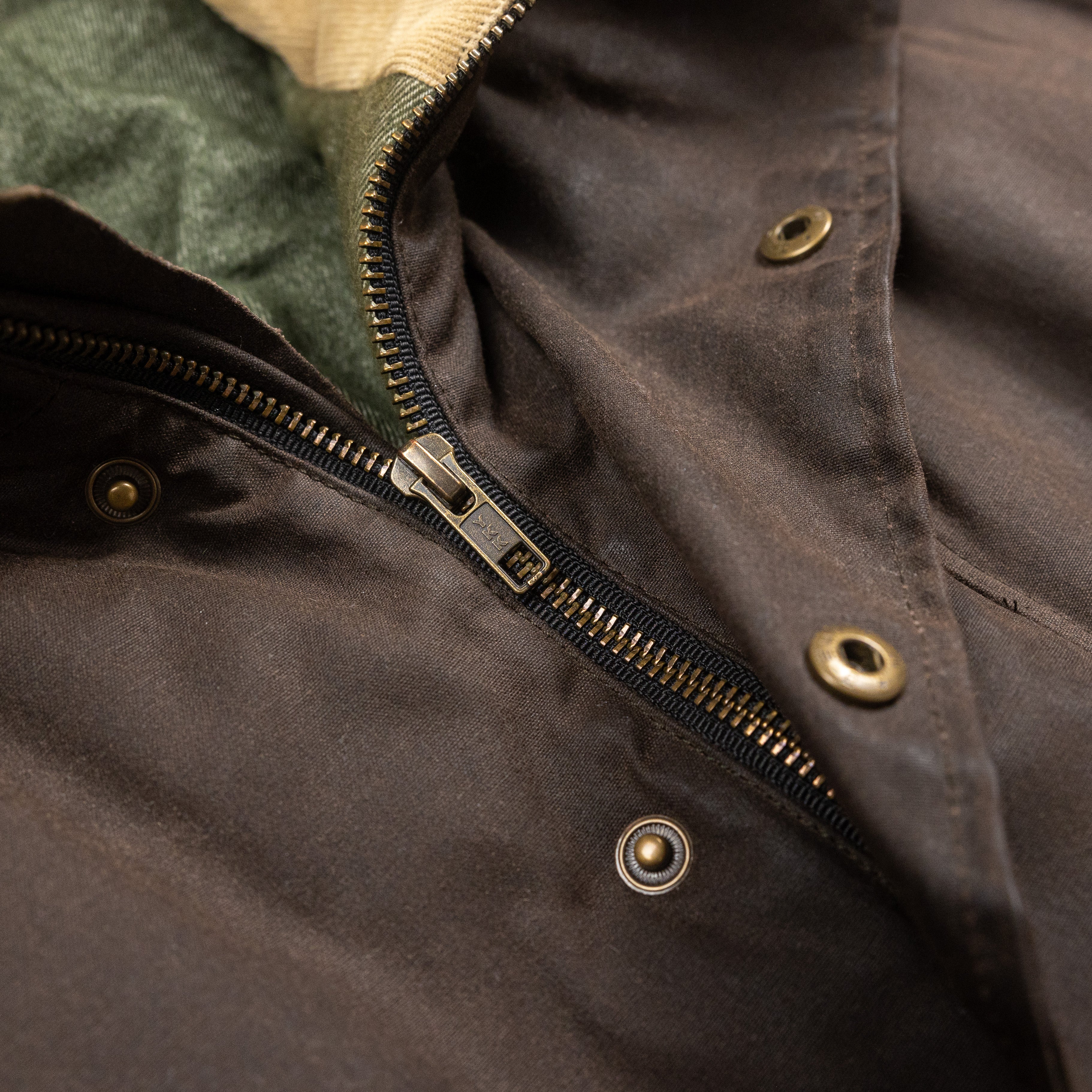 Copperas Waxed Jacket | Chocolate