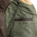 Copperas Waxed Jacket | Chocolate