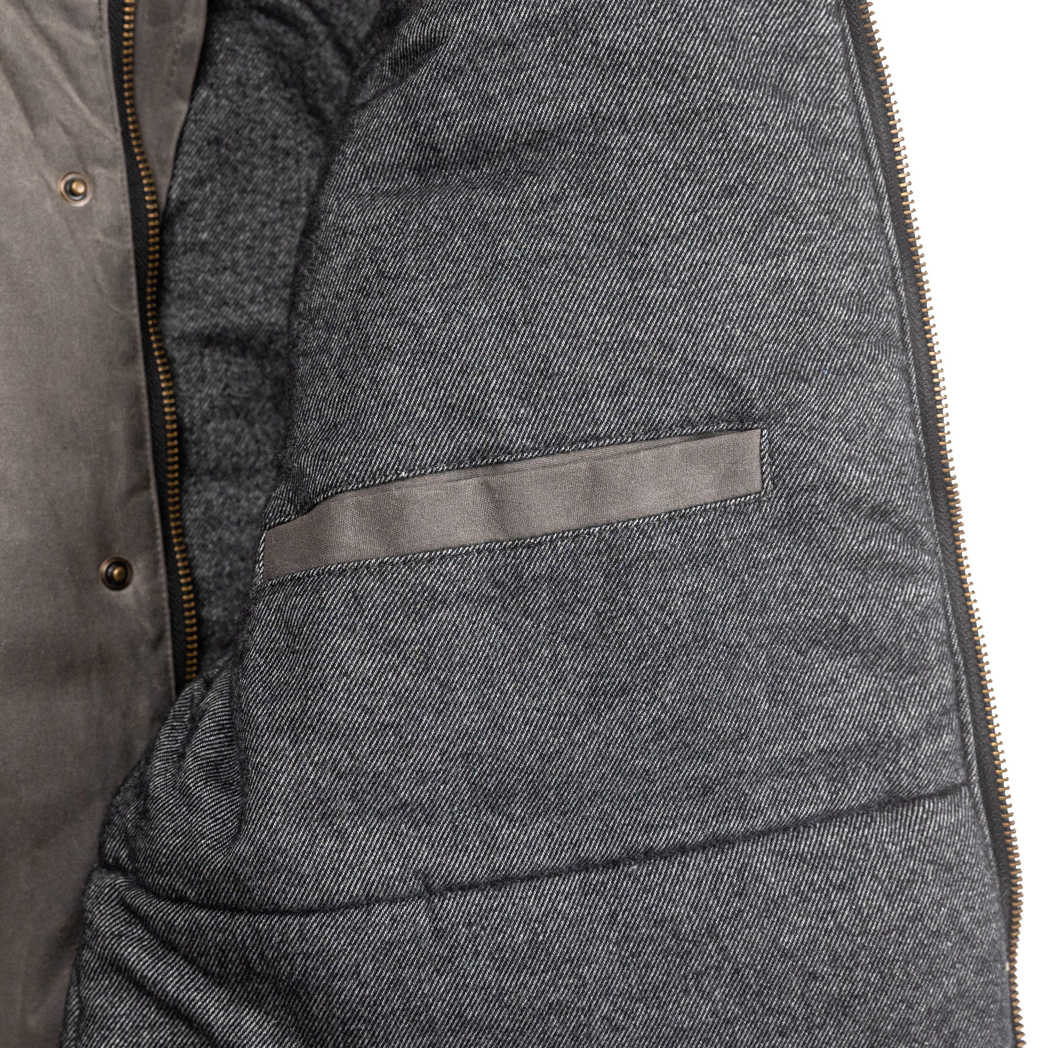 Copperas Wax Jacket | Slate