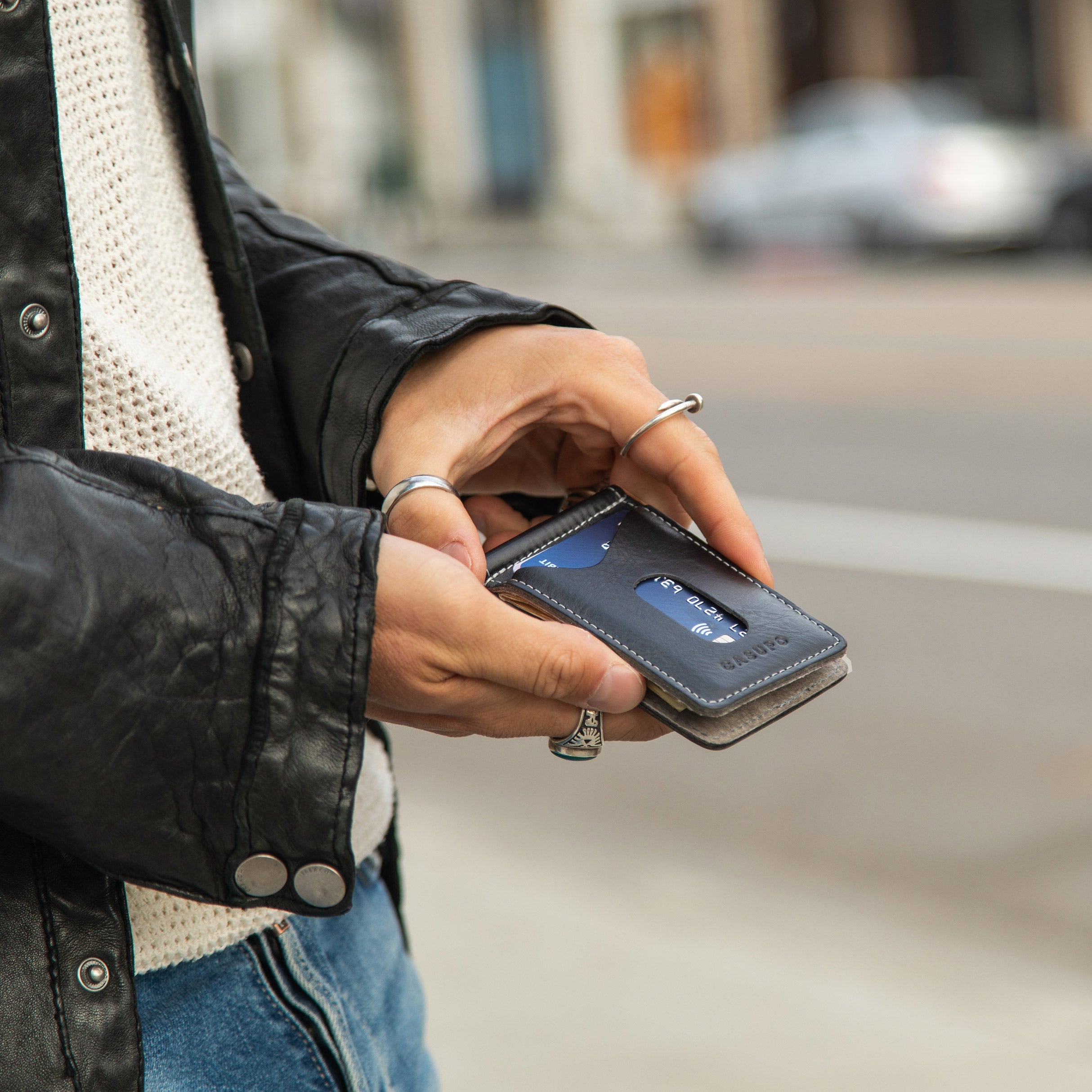 Money Clip Wallet | Black
