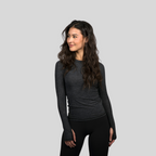 Laguna Long-Sleeve Women's Sun Shirt Heathered