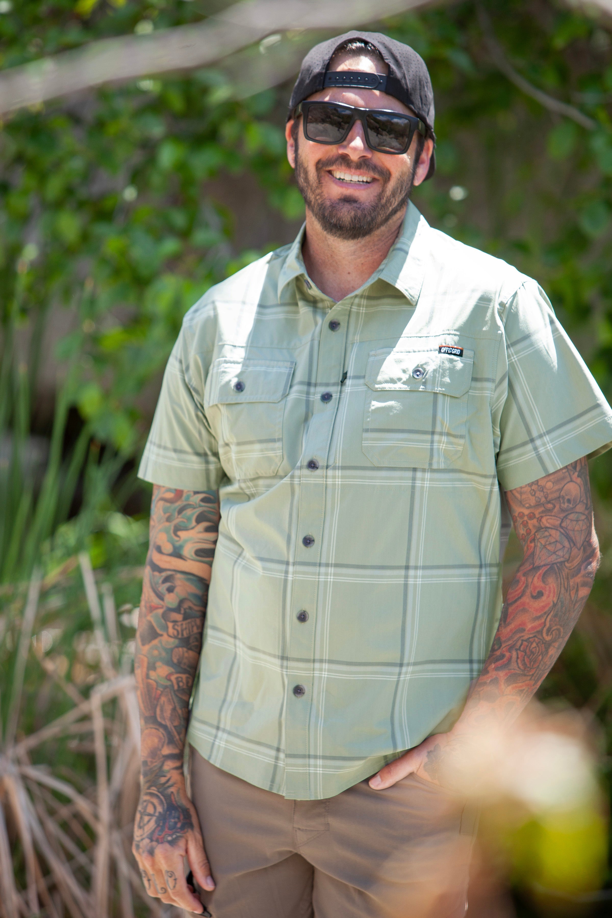 Jack Knife SS Shirt | Sage Green