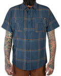 Jack Knife SS Shirt | Dk Gray Blue