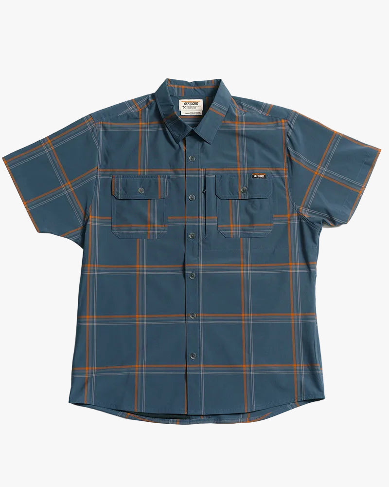 Jack Knife SS Shirt | Dk Gray Blue