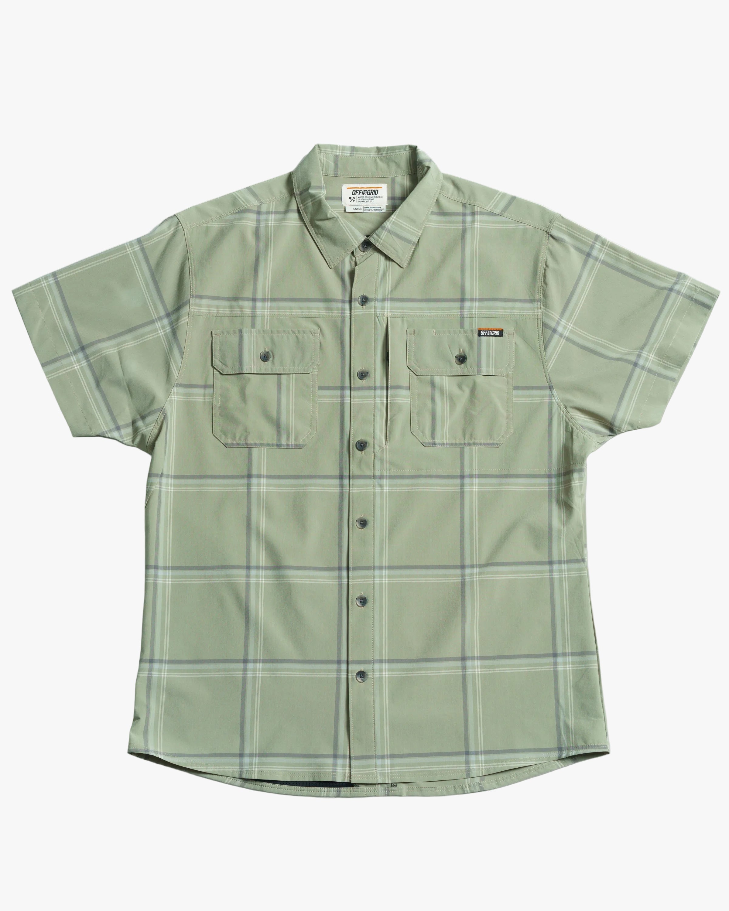 Jack Knife SS Shirt | Sage Green
