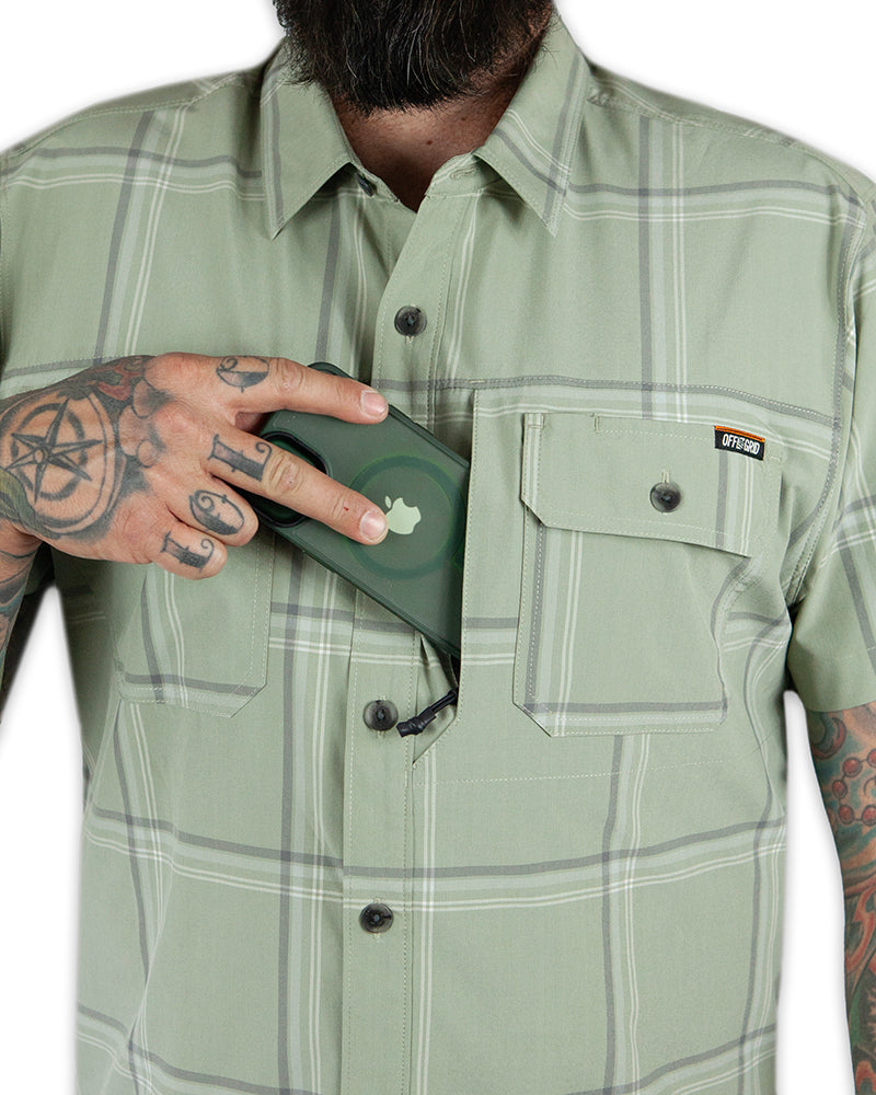 Jack Knife SS Shirt | Sage Green