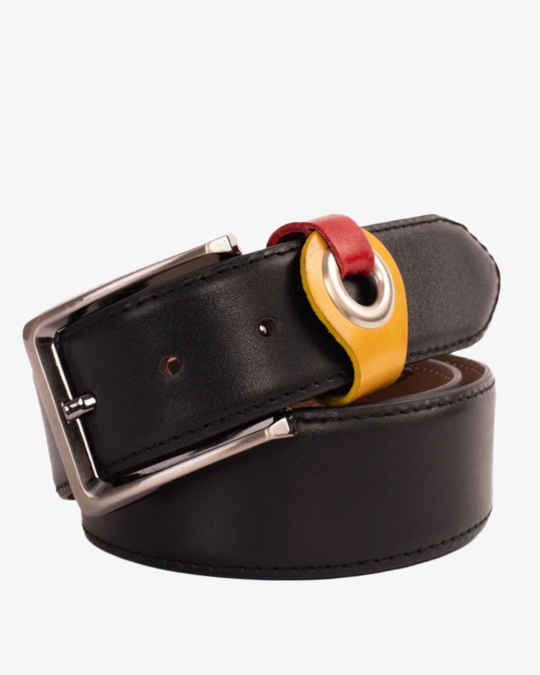 The Jackie Black Leather Belt