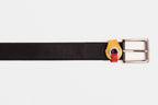 The Jackie Black Leather Belt