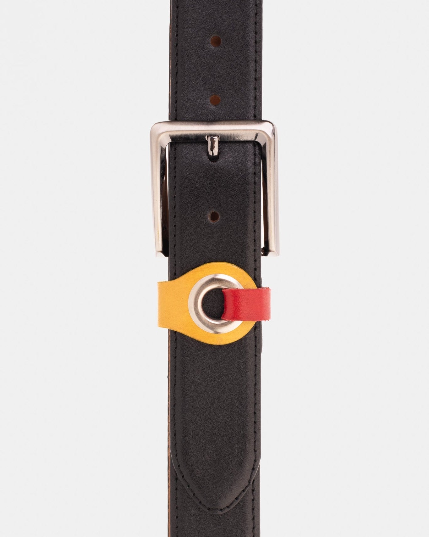 The Jackie Black Leather Belt