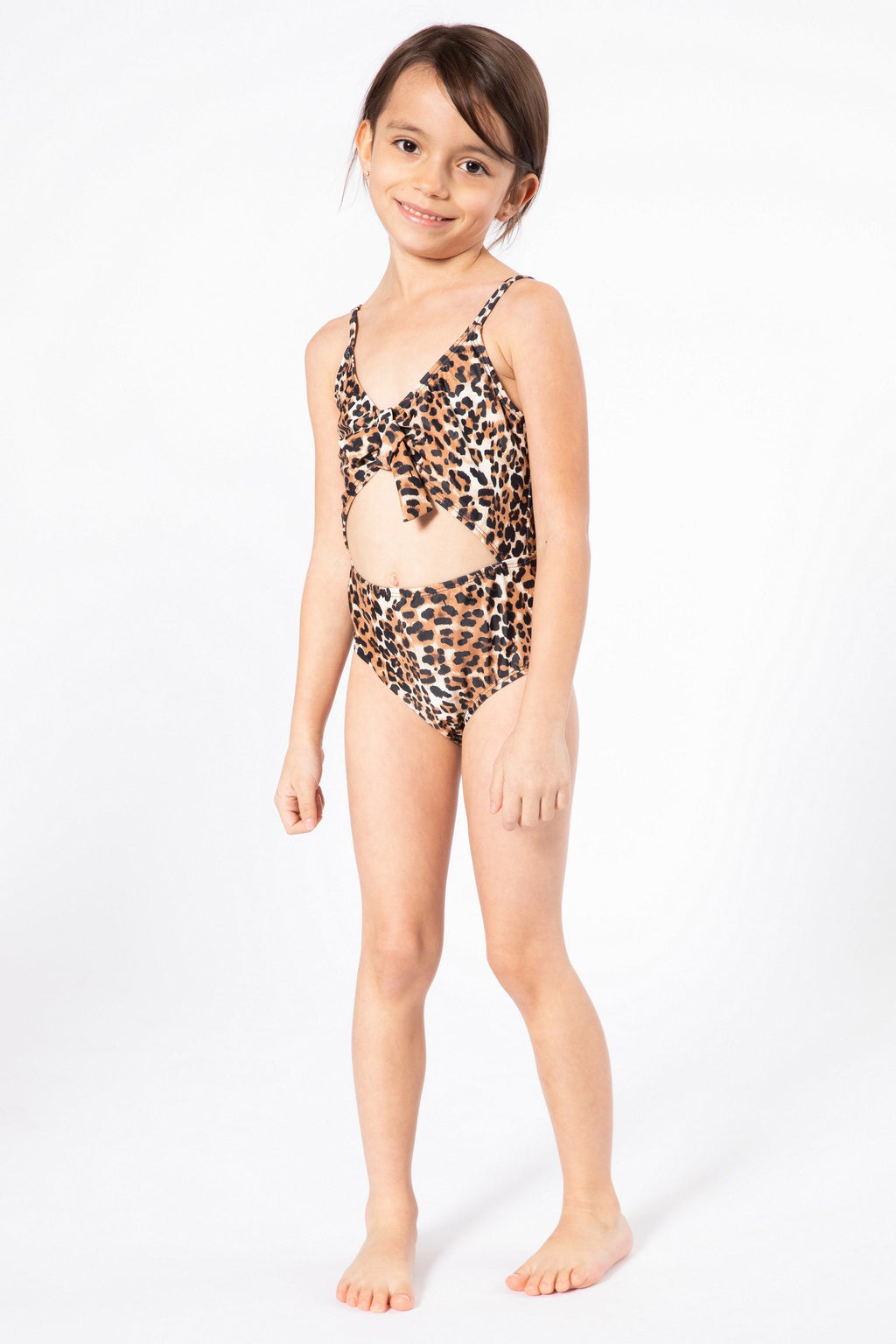 One-Piece Swimsuit F1808 Cheetah