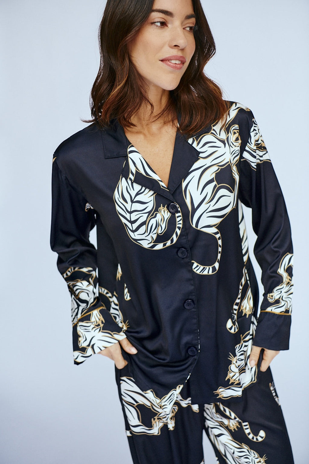Washable Silk Pajama Set Kenya