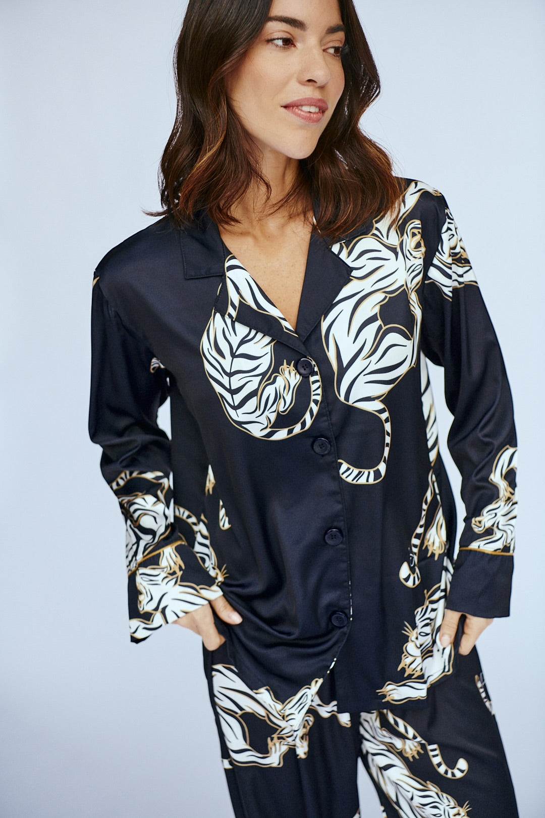 Washable Silk Pajama Set Kenya