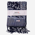 Handmade Batik Scarf | Cotton | Mark Blue