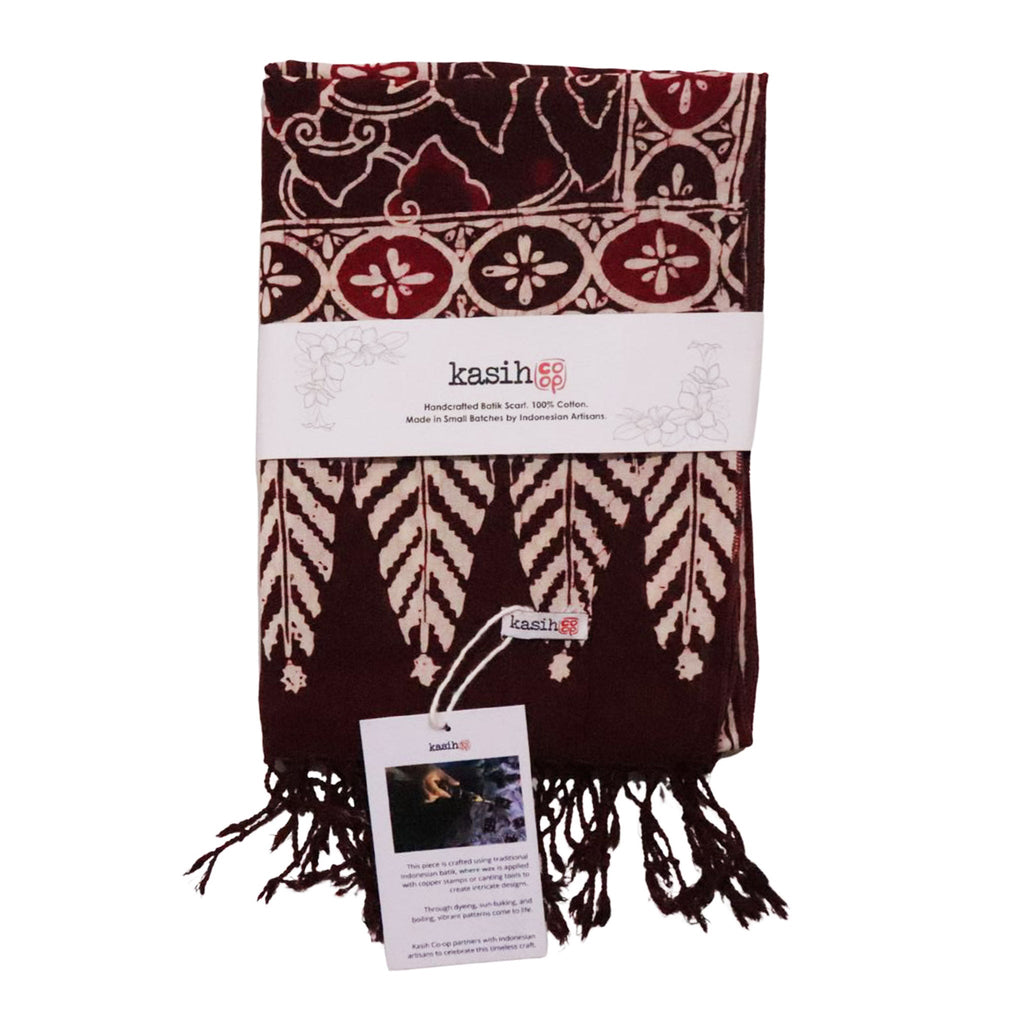 Batik Scarf | Cotton | Storm