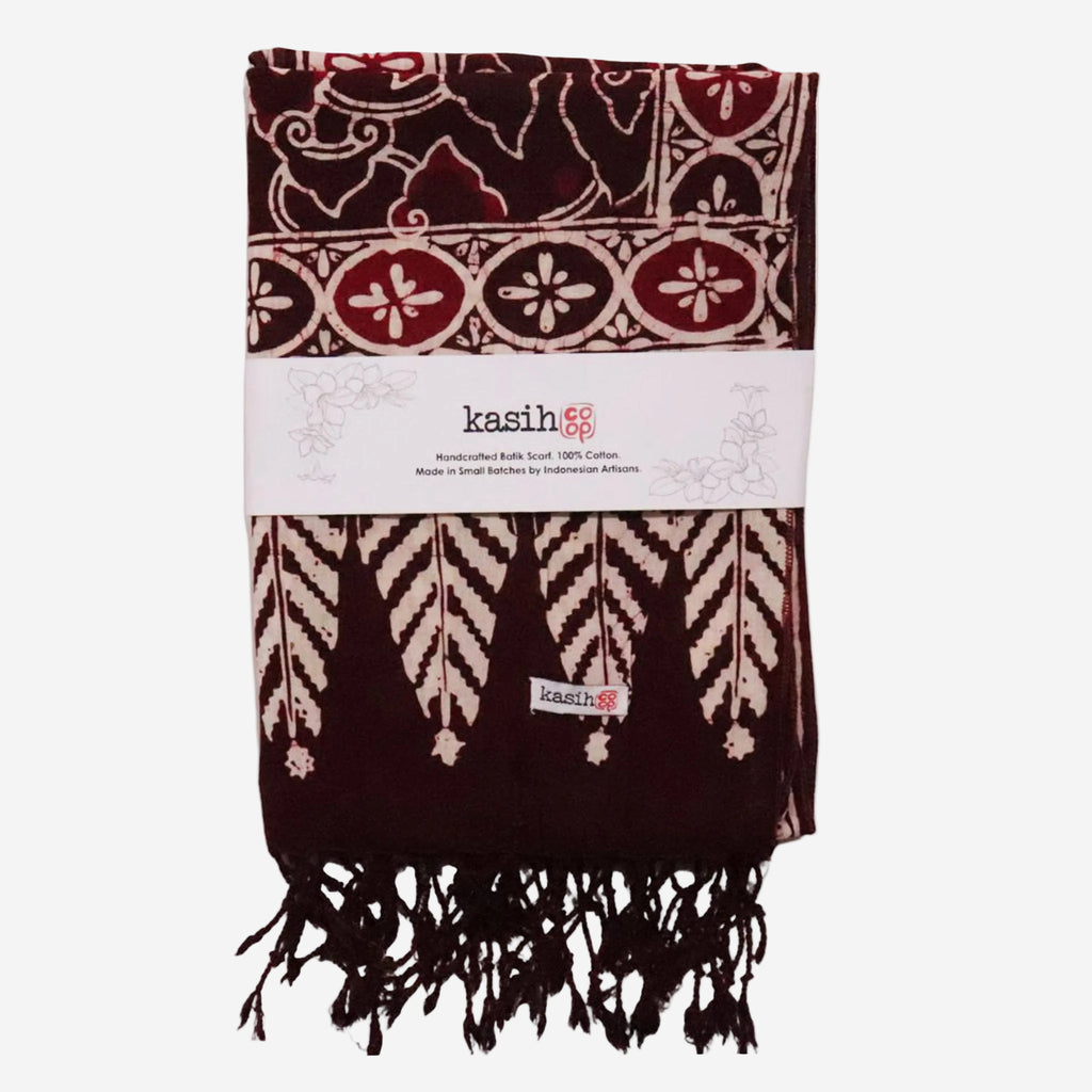Batik Scarf | Cotton | Storm
