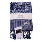 Handmade Batik Scarf Wings | Blue