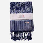 Handmade Batik Scarf Wings | Blue