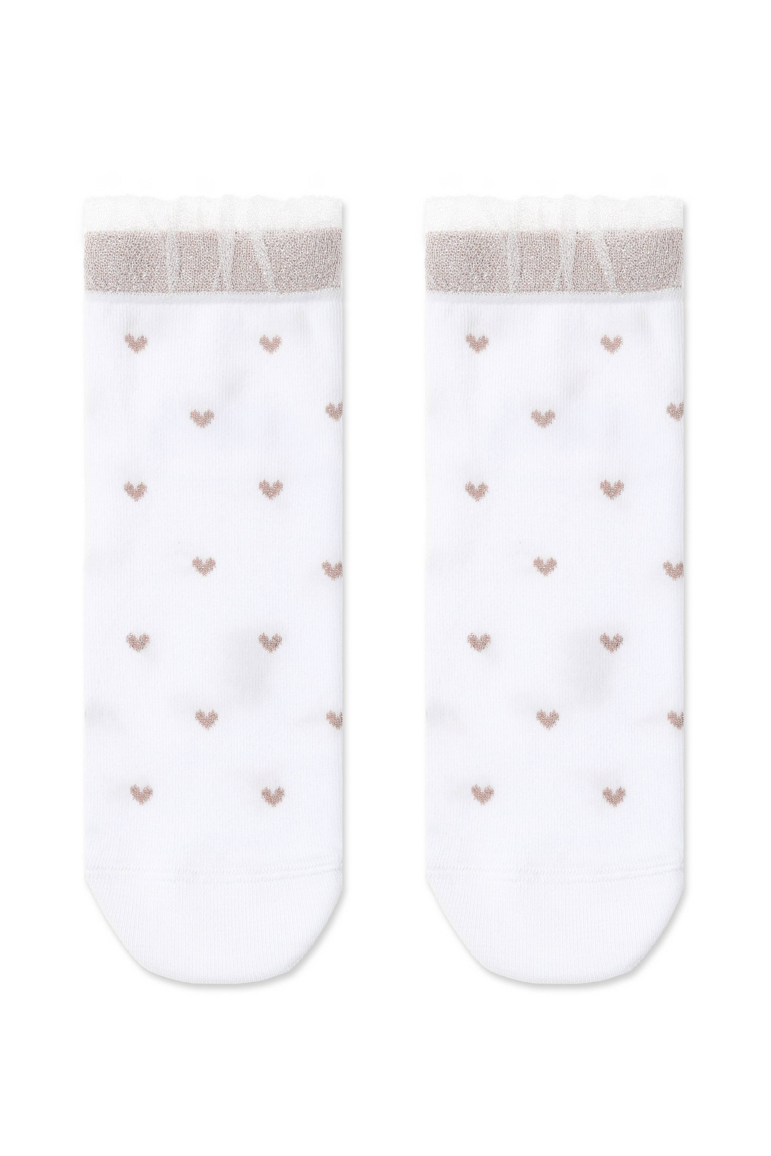 Conte Cotton Socks Classic | 243 Airy Sole and Lurex