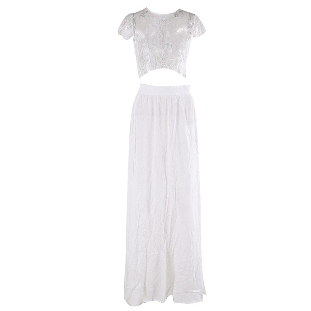 Two-Piece Maxi Dress