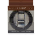 Leather Ratchet Reversible 3-in-1 Belt