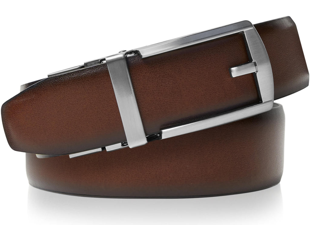 Leather Ratchet Reversible 3-in-1 Belt