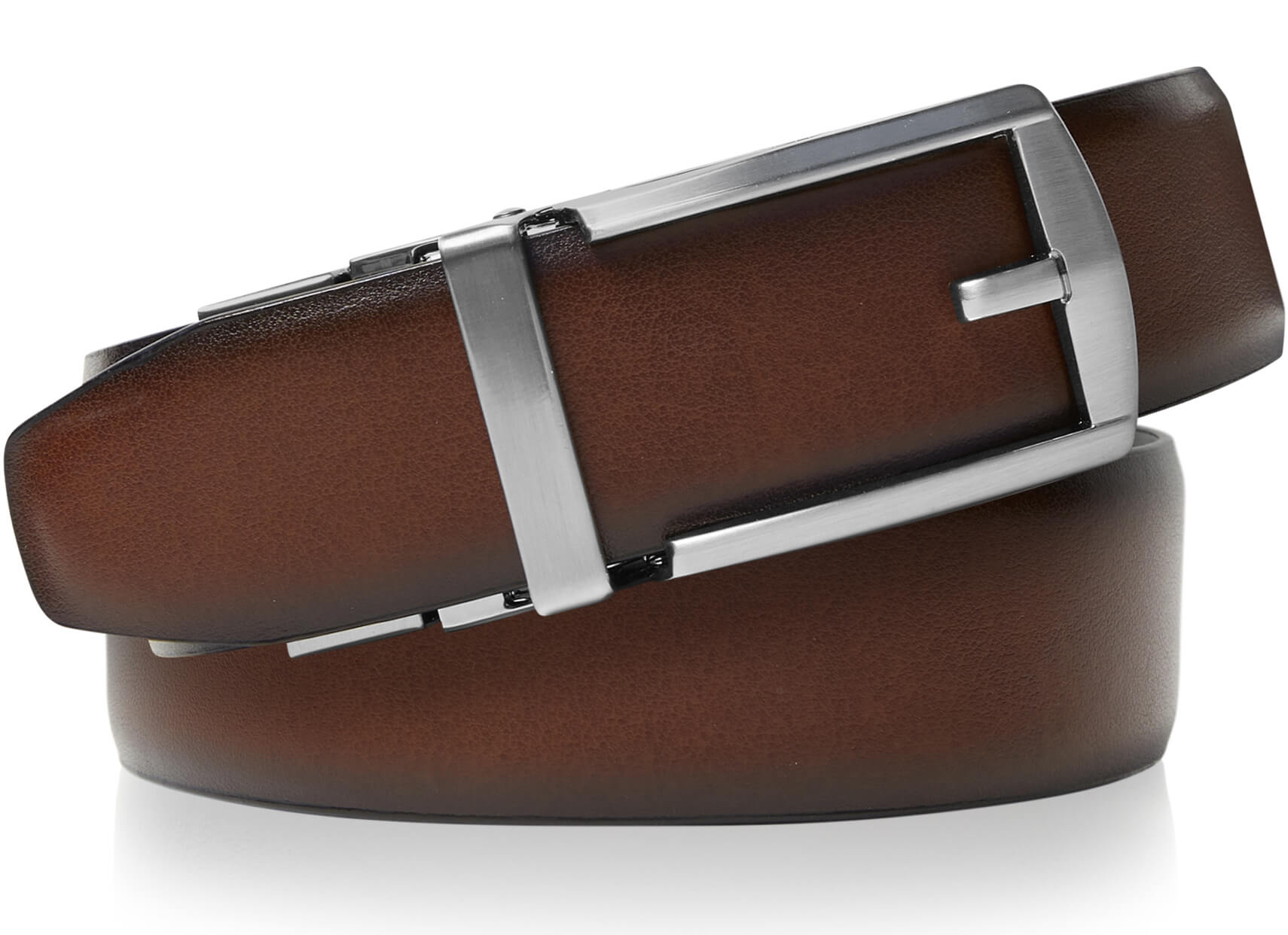 Leather Ratchet Reversible 3-in-1 Belt