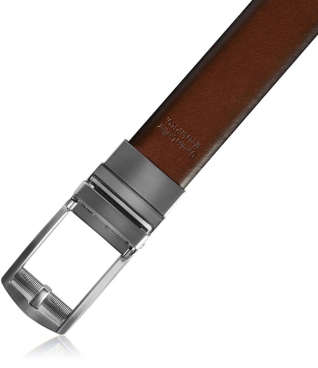 Leather Ratchet Reversible 3-in-1 Belt