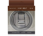 Leather Ratchet Reversible 3-in-1 Belt
