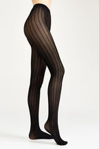 Conte Fantasy Tights Lacy Line | Lace Pattern and Stripes
