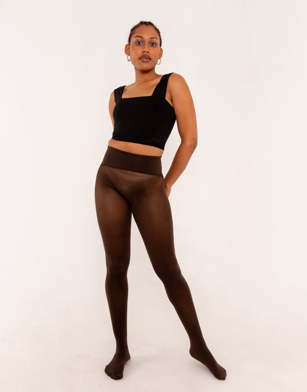 Semi Chocolat Tights