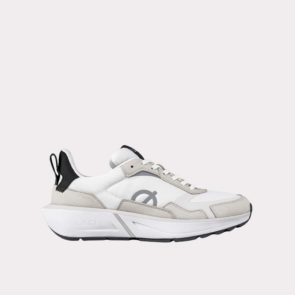 FLØ Sneaker | White & Black