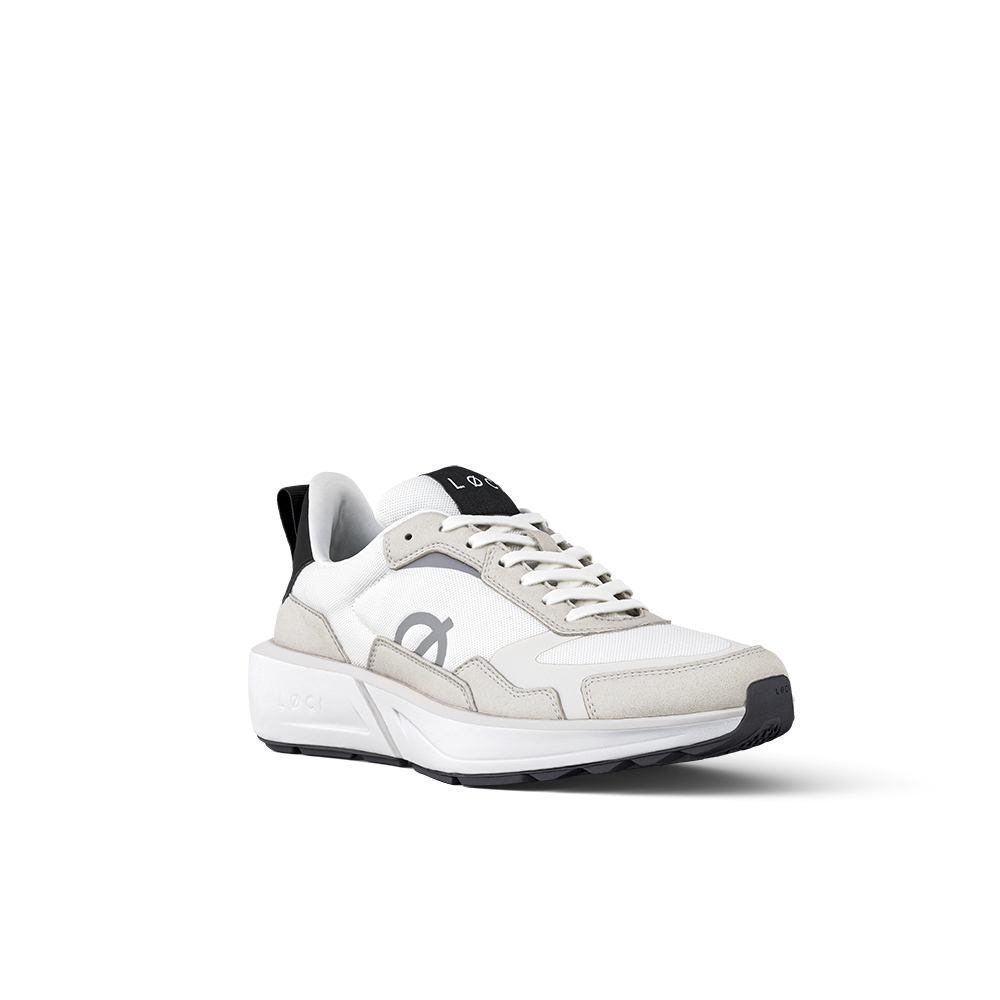 FLØ Sneaker | White & Black