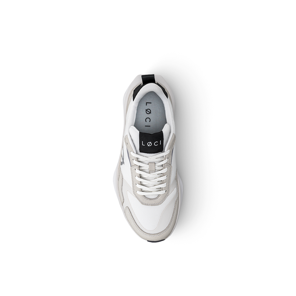 FLØ Sneaker | White & Black