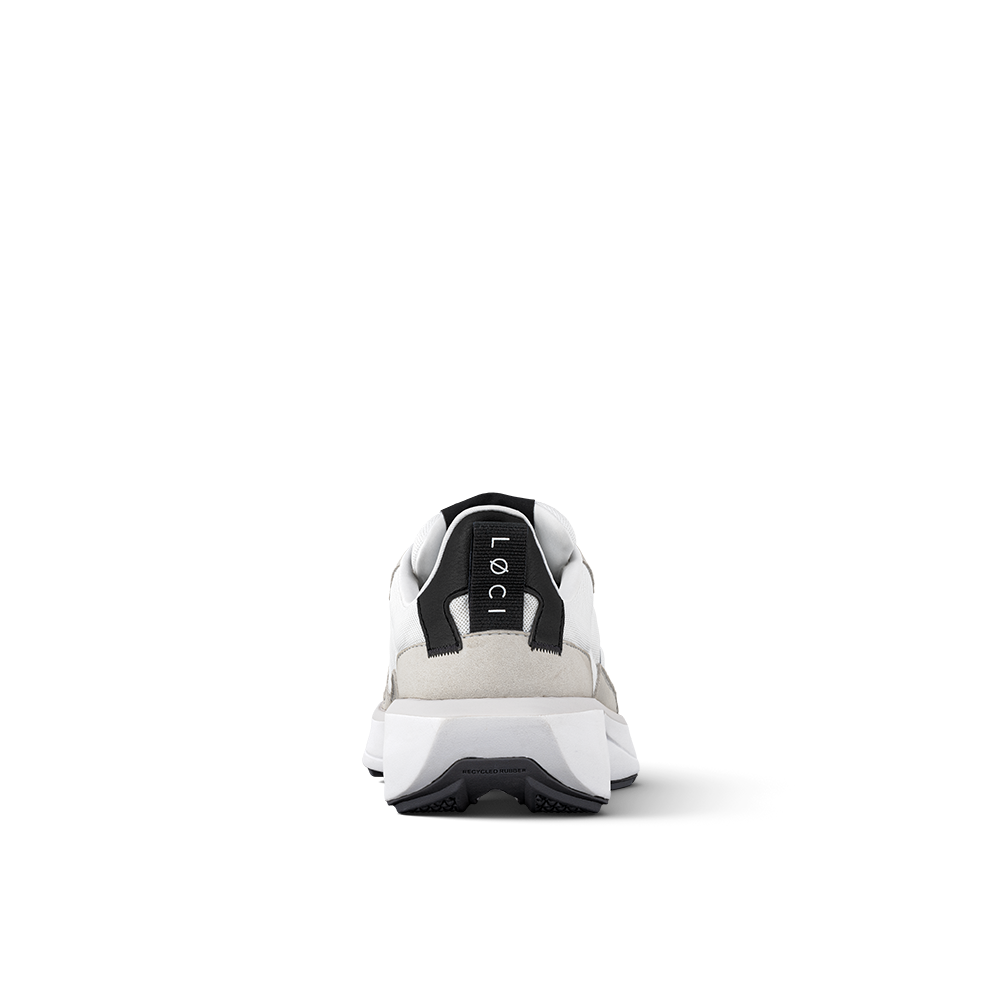 FLØ Sneaker | White & Black