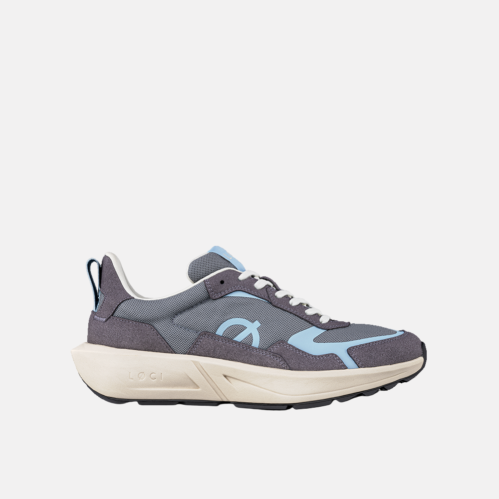 FLØ Sneaker | Grey & Blue