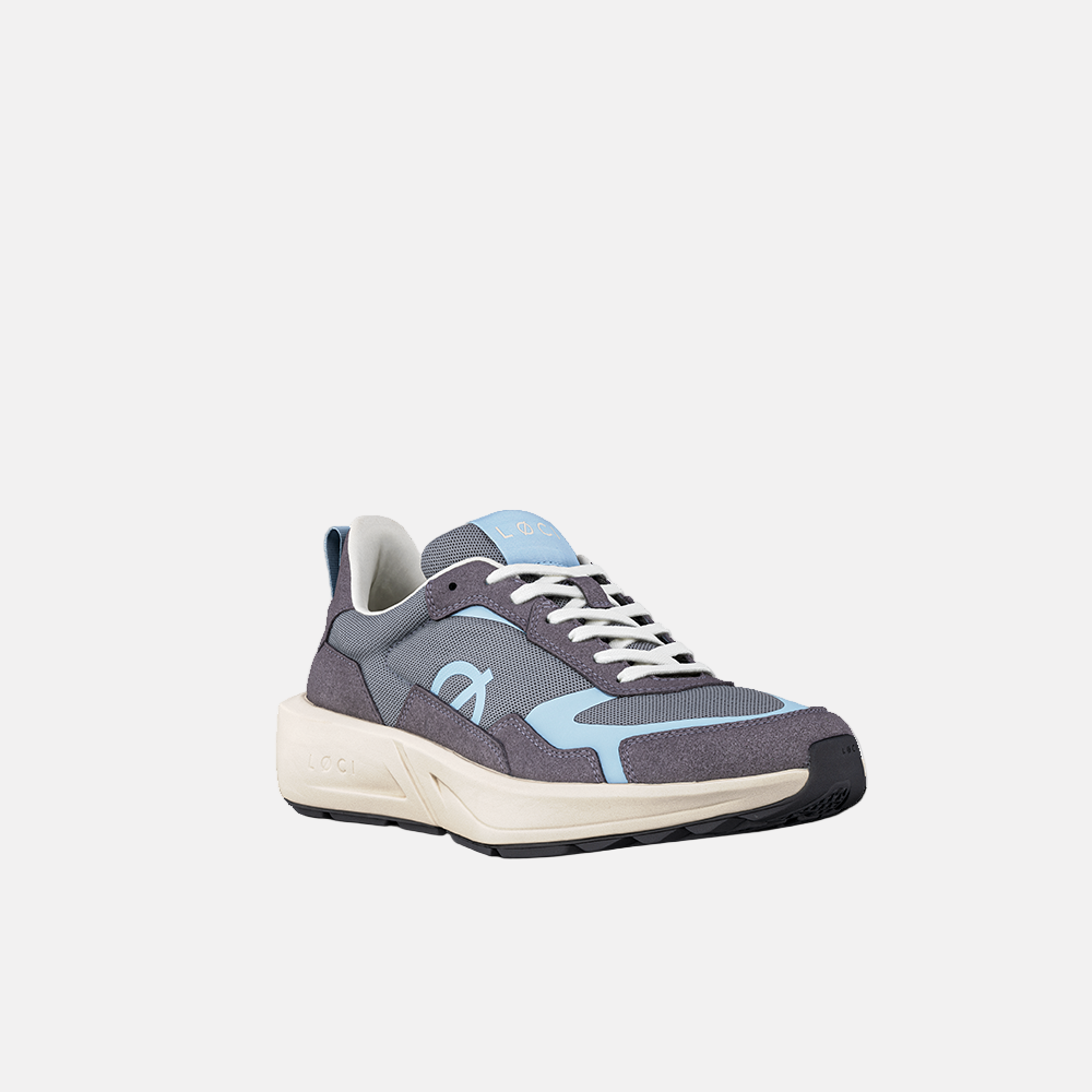 FLØ Sneaker | Grey & Blue