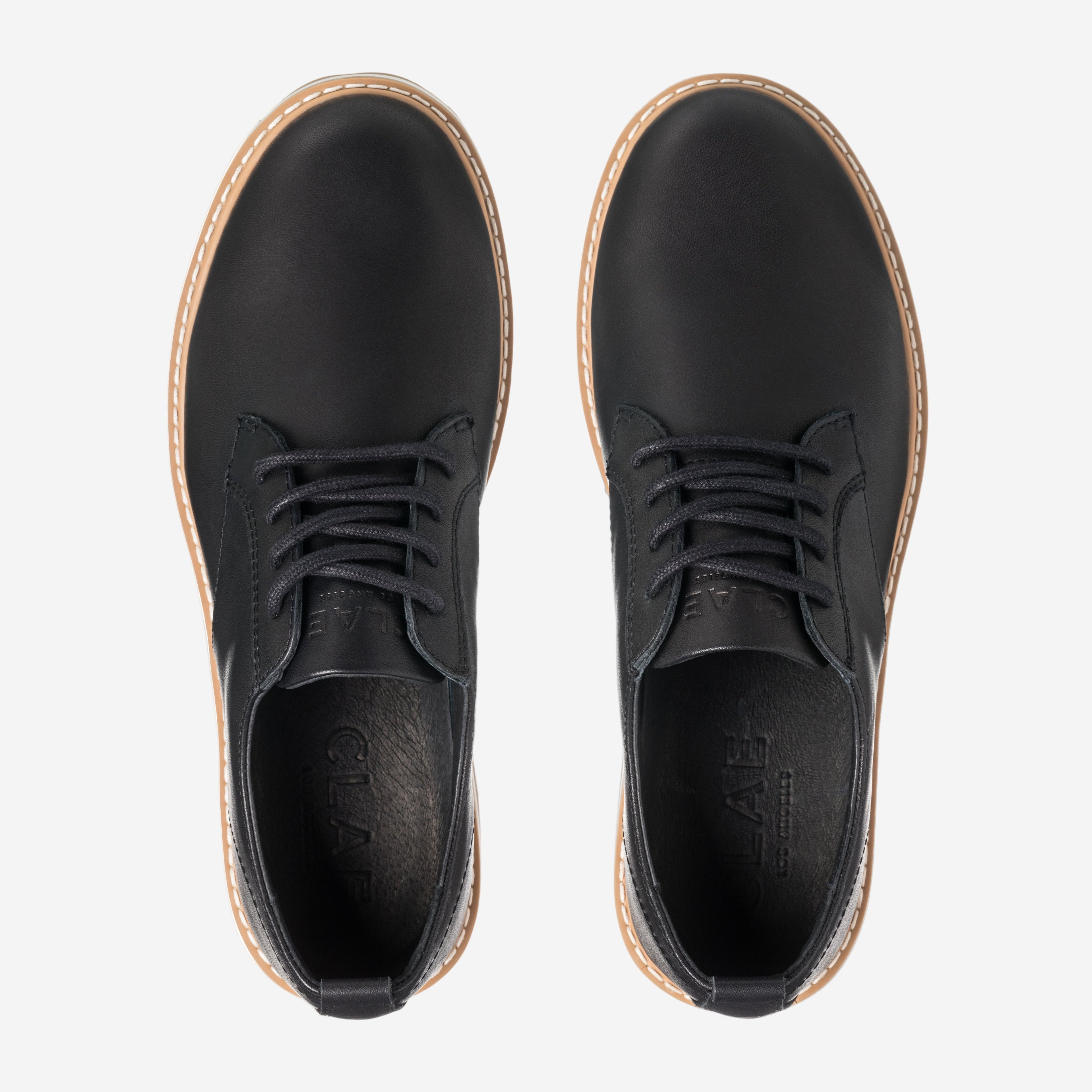 LOGAN Men's Laced Shoes | Black